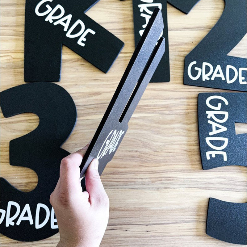 Appreciation Gift Grade Level Cut Out Signs
