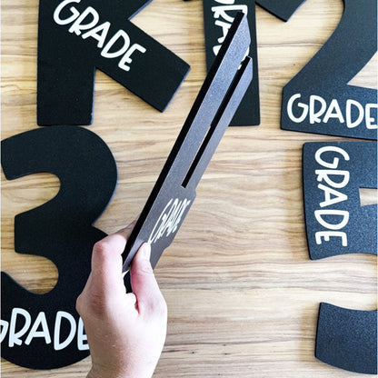 Appreciation Gift Grade Level Cut Out Signs