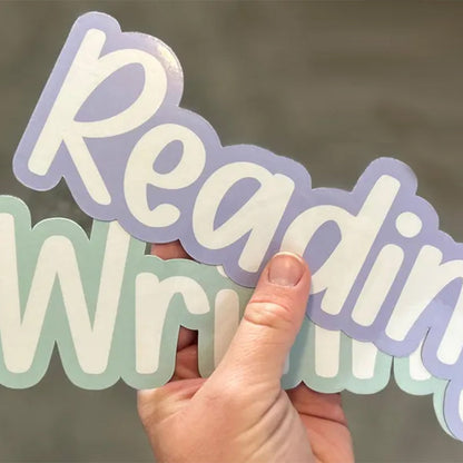 White Board Custom Magnetic Labels