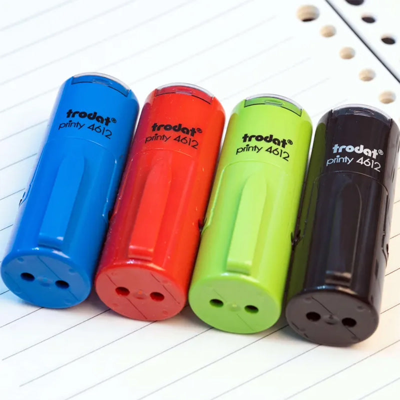 Custom Mini Loyalty Card Stamp · Custom Mini Rubber Logo Stamp