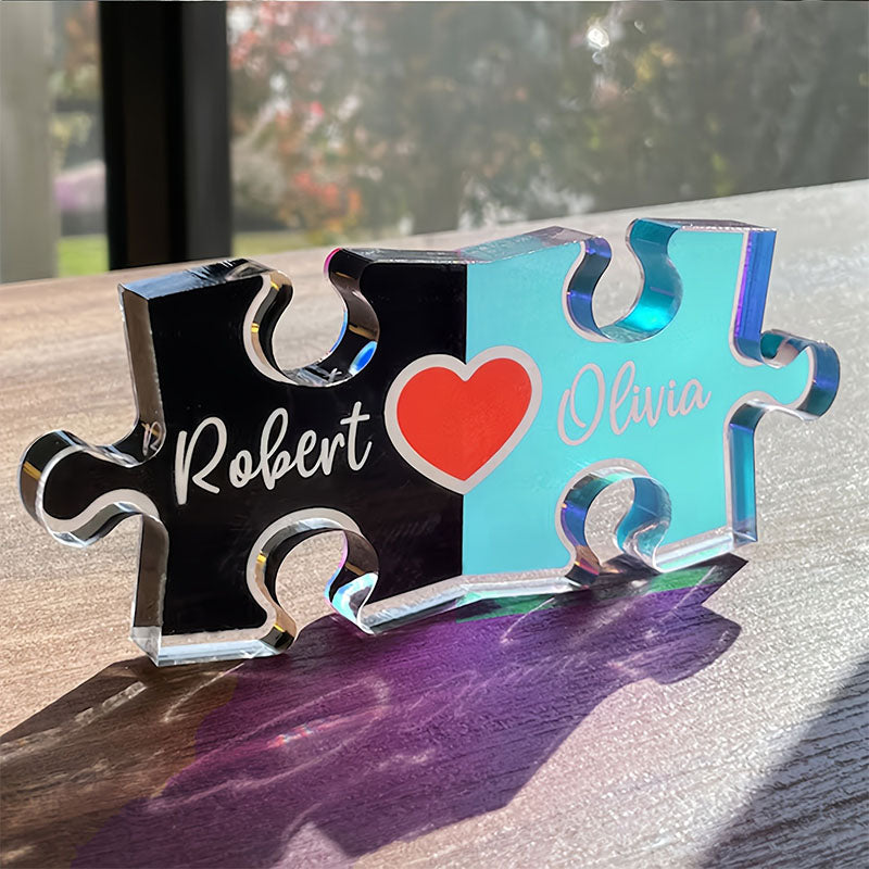 Custom Acrylic Puzzle Name Signs