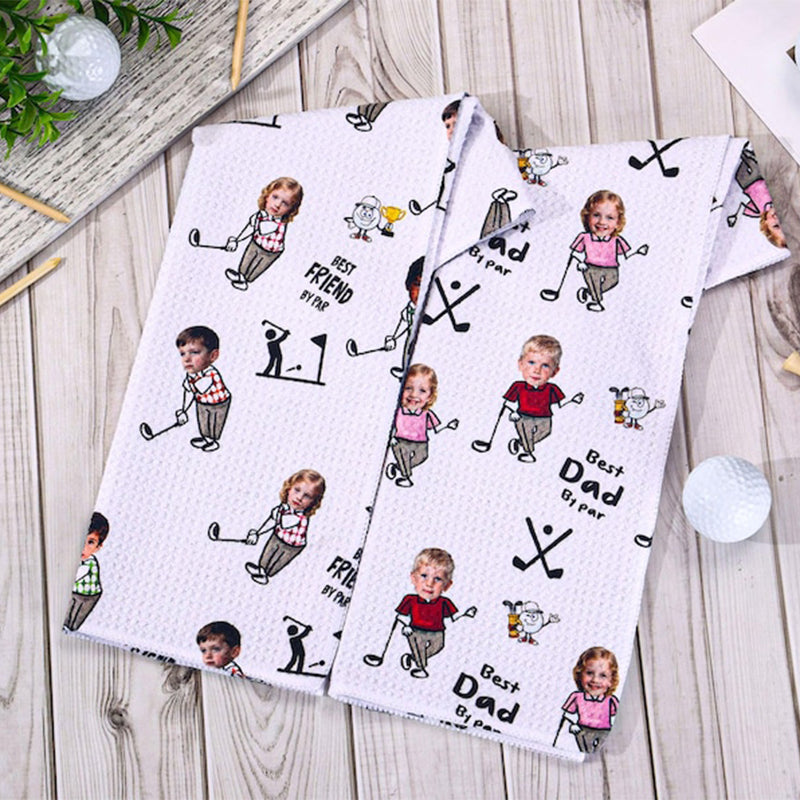 Personalized Photo Golf Towel