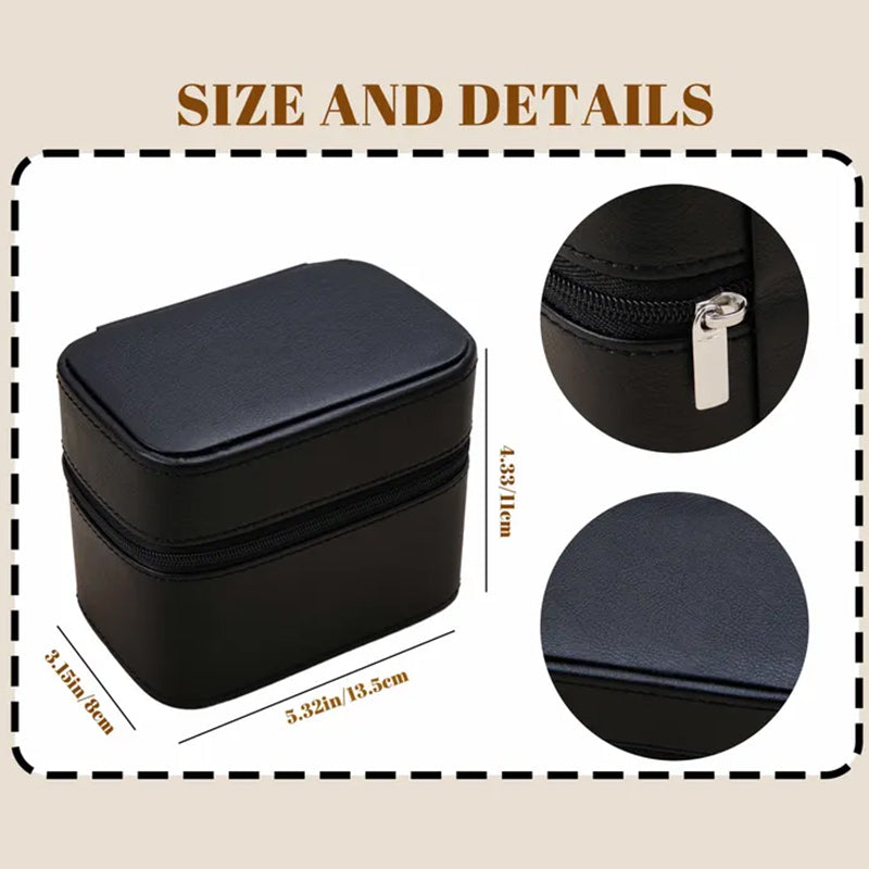 Personalized Watch Box for Men,Travel Watch Box