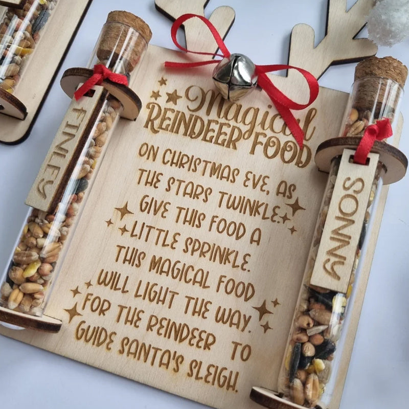 Personalised reindeer food, magic reindeer food