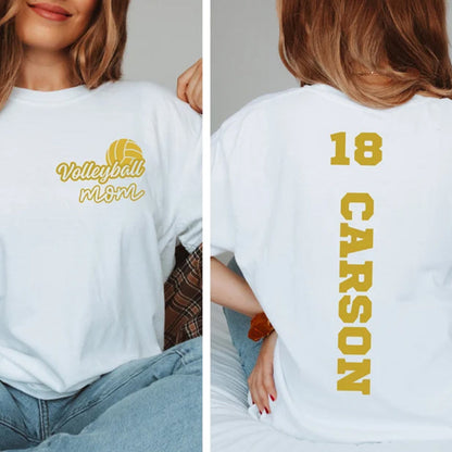 Customized Volleyball Sweatshirt, Your Name Volleyball Shirt
