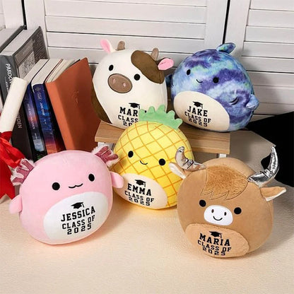 Personalized Cute Graduation Stuffed Plush Animal Toy