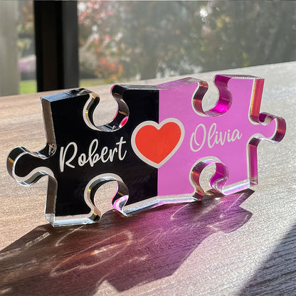 Custom Acrylic Puzzle Name Signs