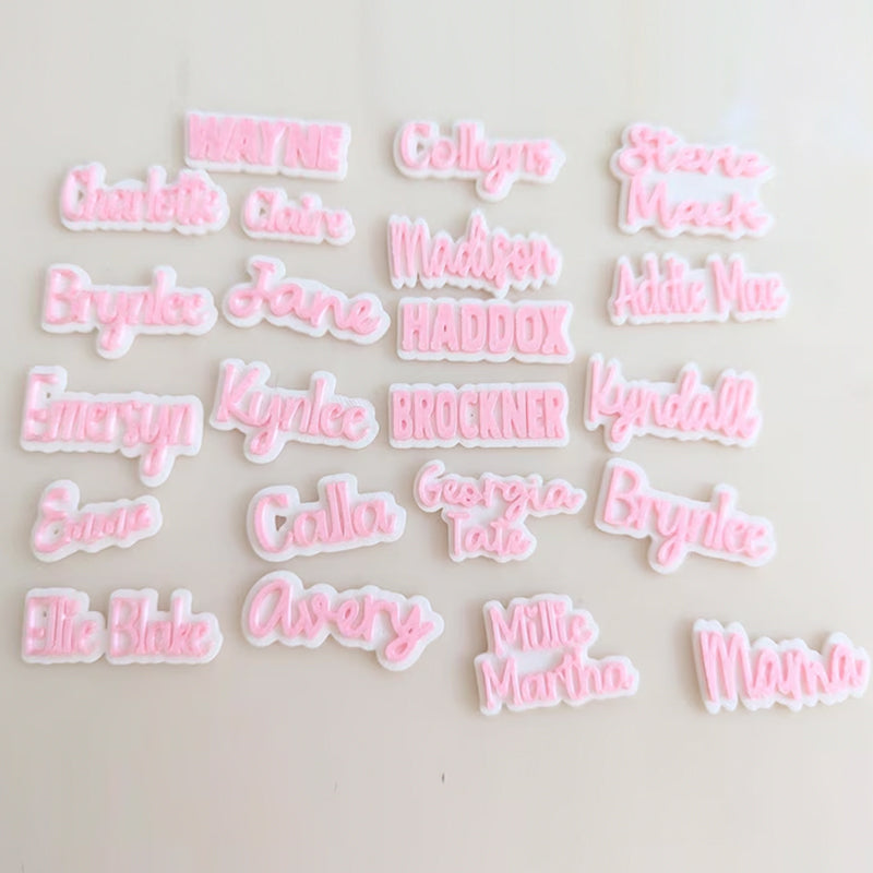 Custom Clog Charms Shoe Charms Name