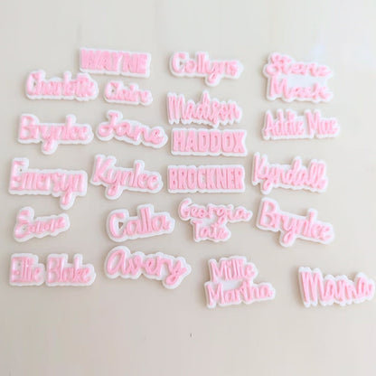 Custom Clog Charms Shoe Charms Name