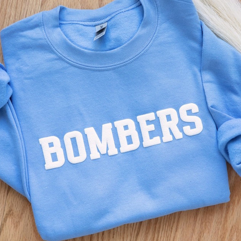 Custom Senior Graduation Gift for Her Senior 2025 Grad Gift Puff Print Sweatshirt