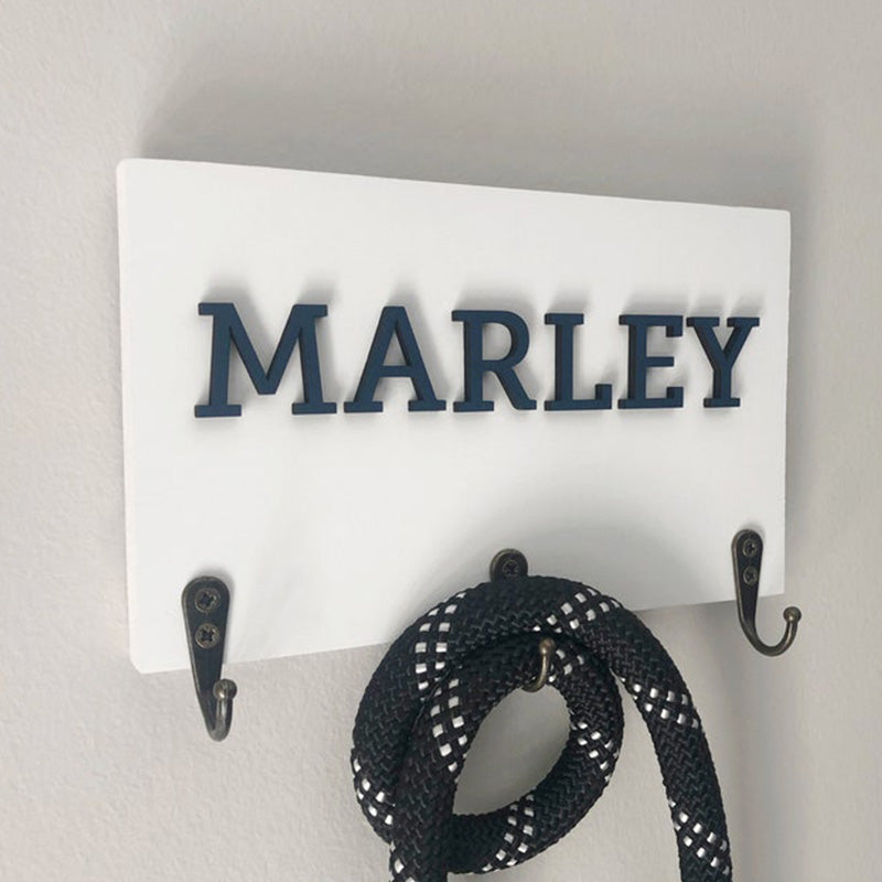 Custom Pet Leash Hanger