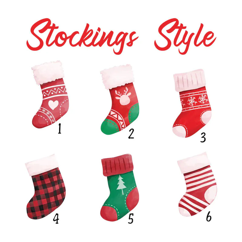 Personalized Family Christmas Ornament, Custom Christmas Stockings