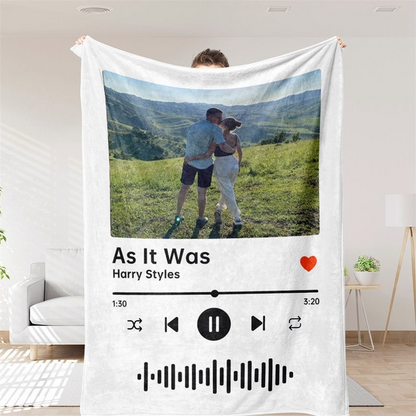Personalized Photo Blanket