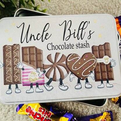 Personalised biscuit tin, biscuits, cookies, girlfriend, gift for her, him