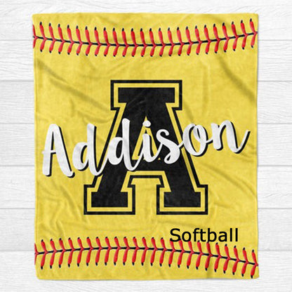 Personalized Custom Sports Blanket