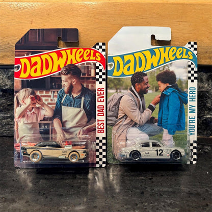Personalized Hot Wheels package: Customized Dadwheels for Birthday