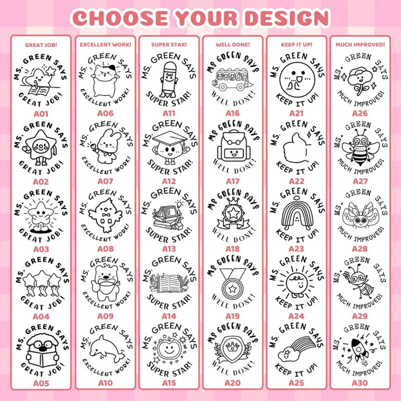 Teacher Gifts, Teacher Comment Stamp