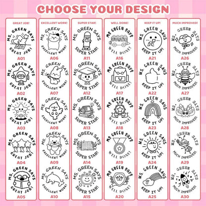 Teacher Gifts, Teacher Comment Stamp