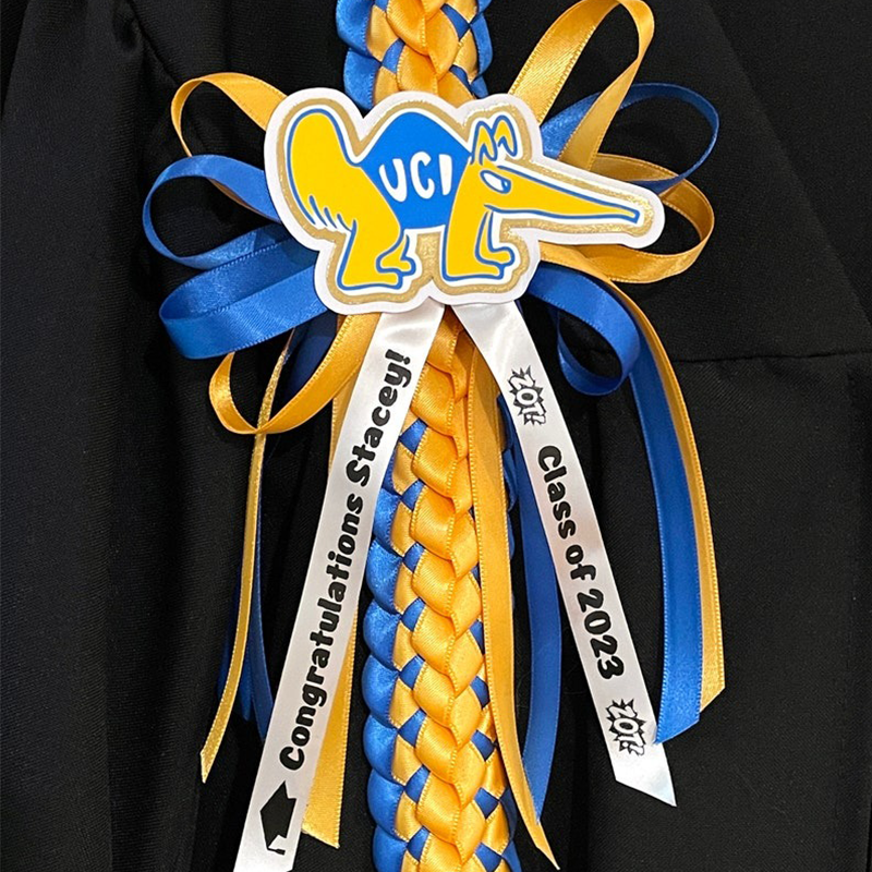Graduation Lei for any school - High School or College grad lei