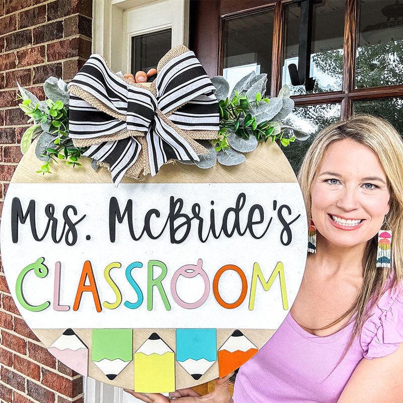 Classroom Door Hanger | Teacher Door Hanger | End of Year Teacher Gift