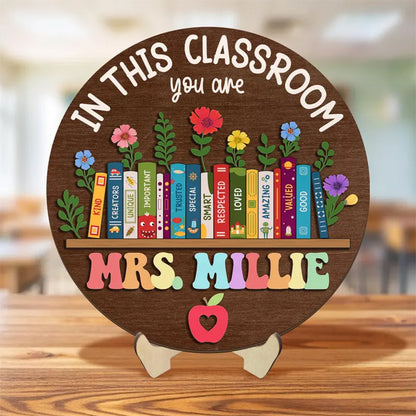 Custom Classroom Door Sign, Classroom Decor
