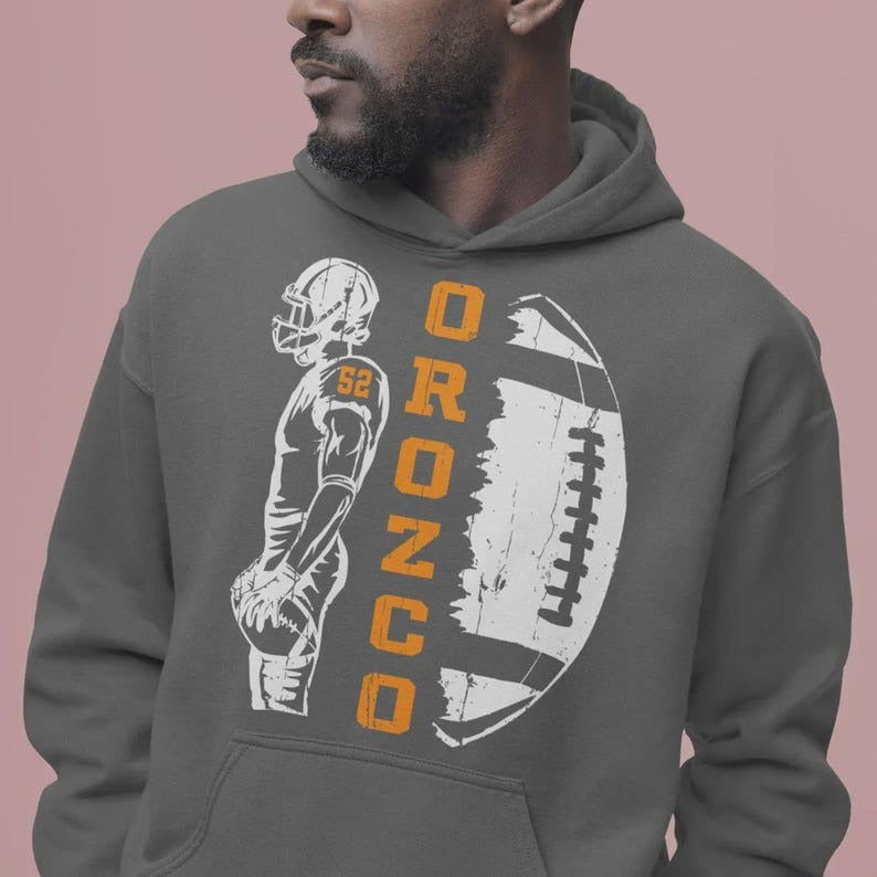 Personalized Football Sweatshirt