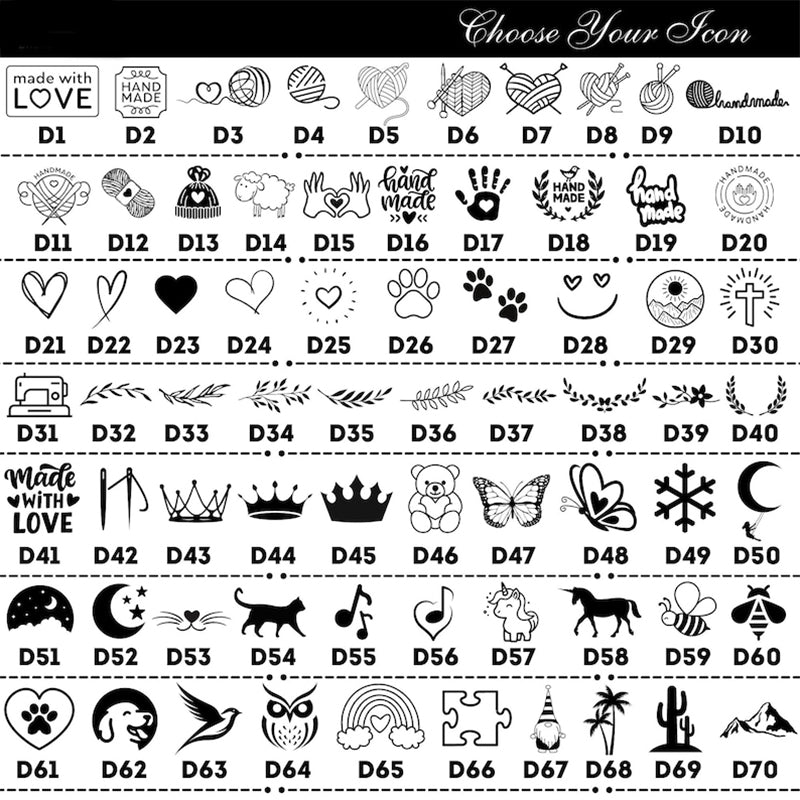 Personalized 3 x 0.85" Full-Grain Leather Labels with Rivets