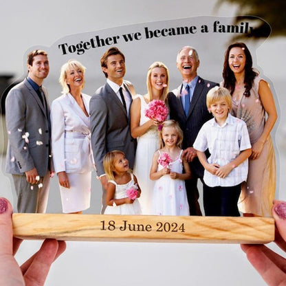 Custom Family Photo Statuette - Custom Family Portrait