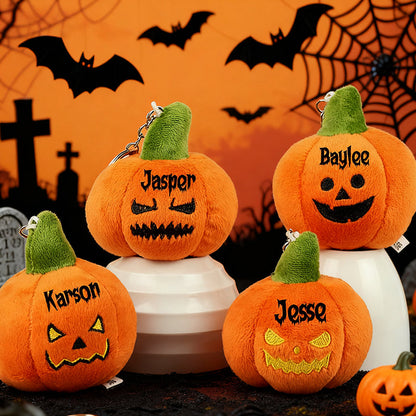 Halloween Pumpkin Keychain- Halloween Keychain