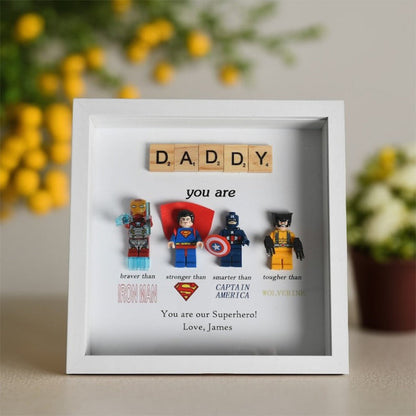 Gifts for dad: Set of 4 superhero figures