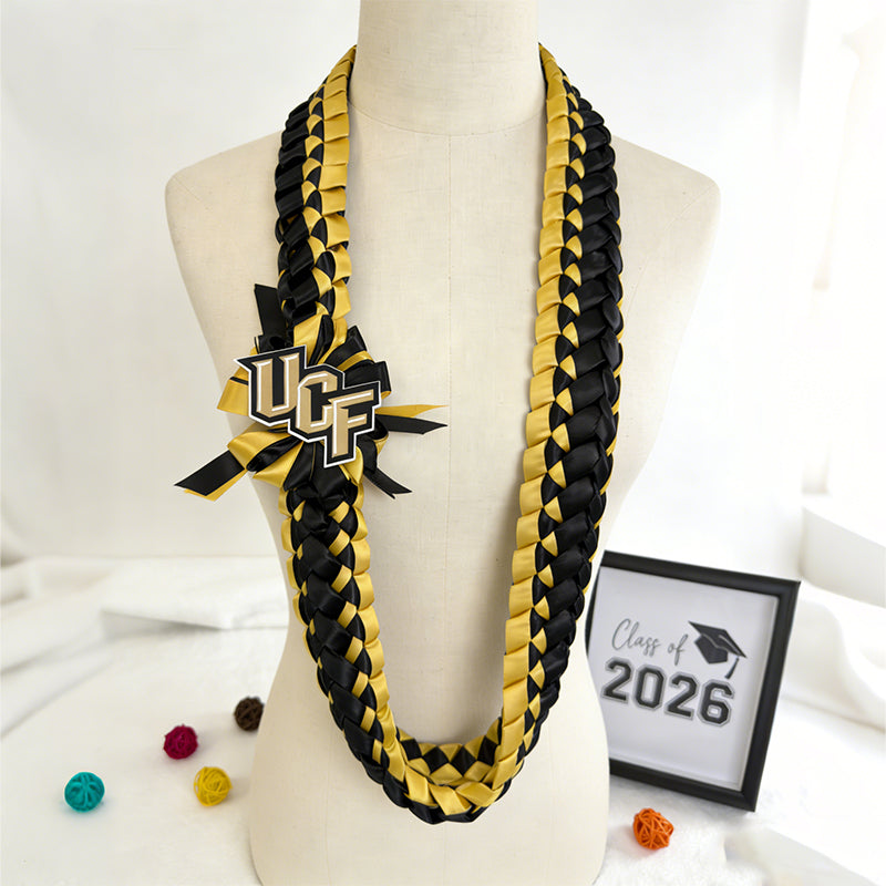 Graduation Lei for any school - High School Logo