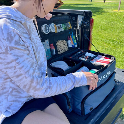 Heavy Duty Golf Travel Bag - Organizes Golf Gear and Accessories