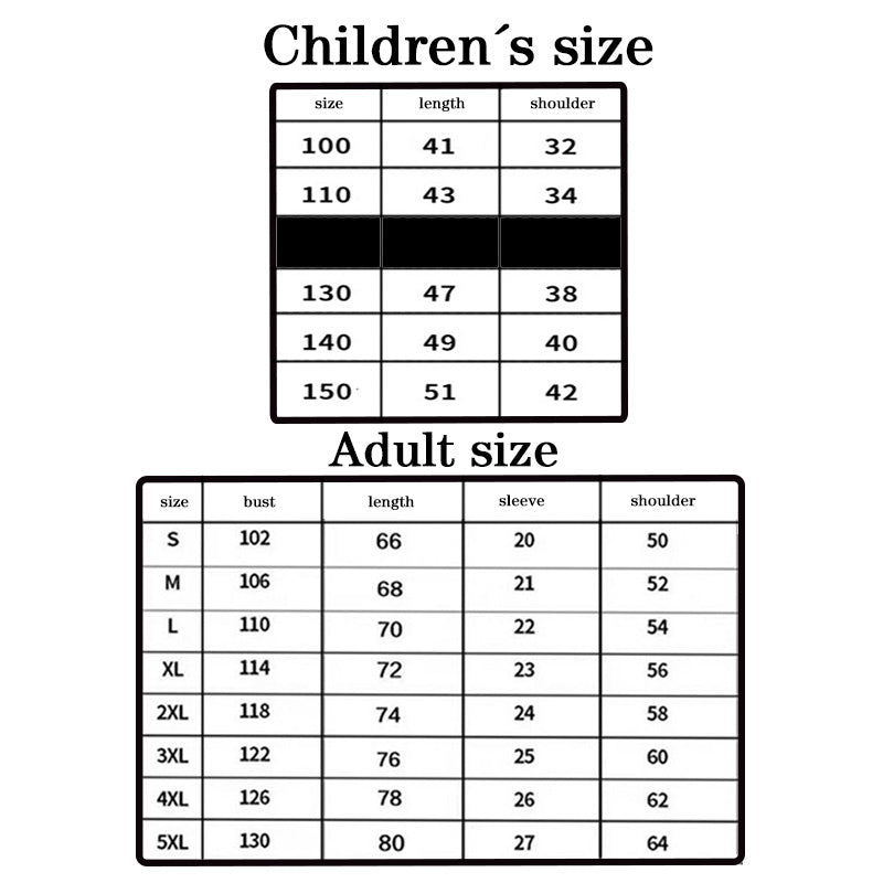 Personalized parent-child short-sleeved