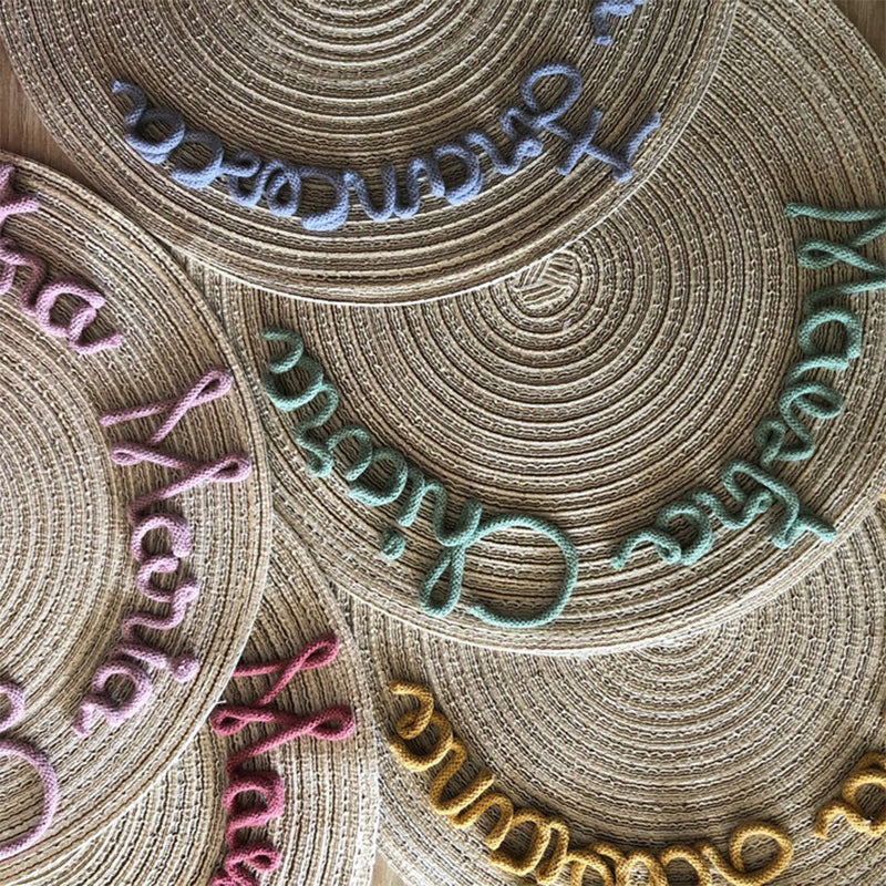 Placemat with name