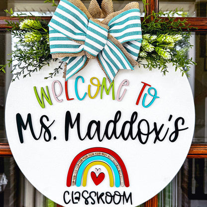 Classroom Door Hanger | Teacher Door Hanger | End of Year Teacher Gift