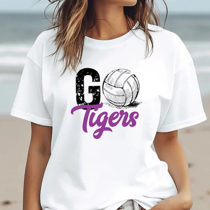 Custom Volleyball Tee, Custom Go Team Shirt