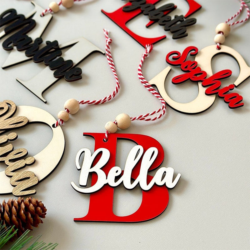 Personalized Christmas Sock Tags