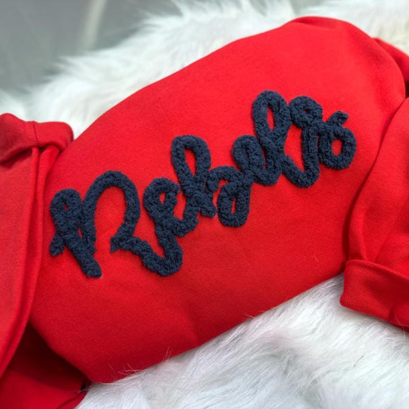 Chenille Letter Sweatshirt Team Sports Shirts