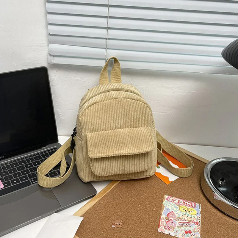 Fashion Personalized Embroidered Women Mini Backpack Name Student Girls Schoolbags