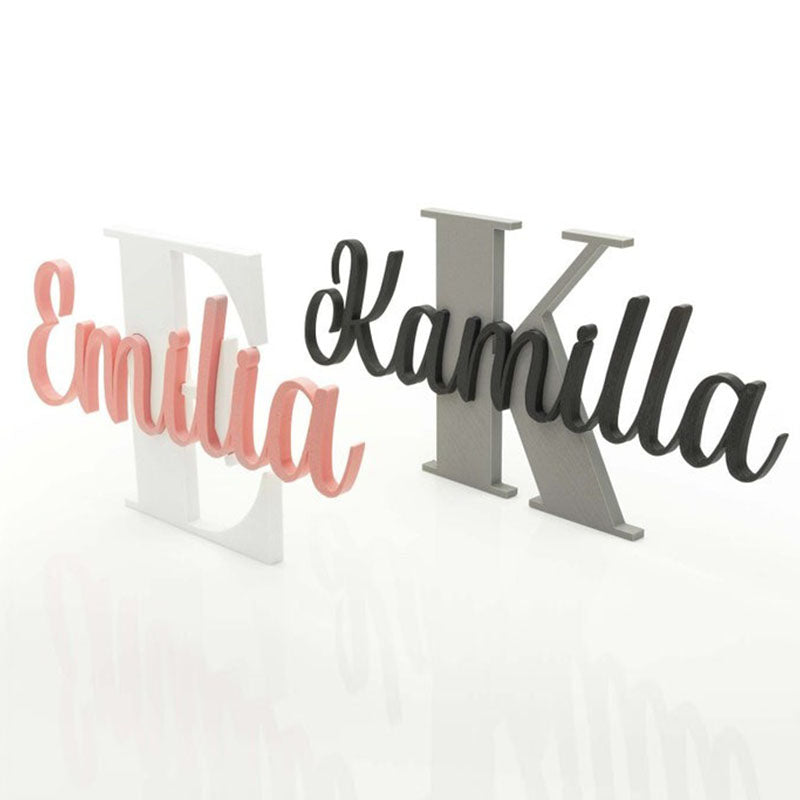 Door Sign Personalized Children's Room Name Tag Wall Lettering Individually
