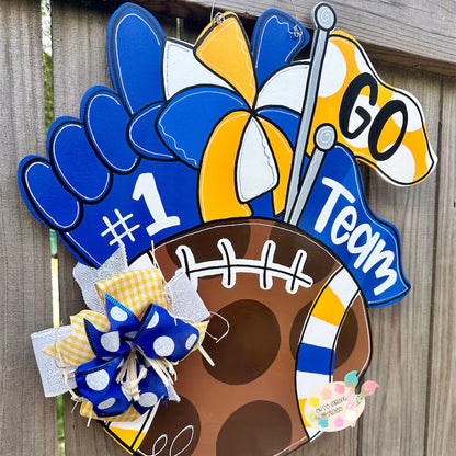 Door Hanger | Football Door Hanger | Football | Fall Door Hanger