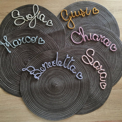 Placemat with name