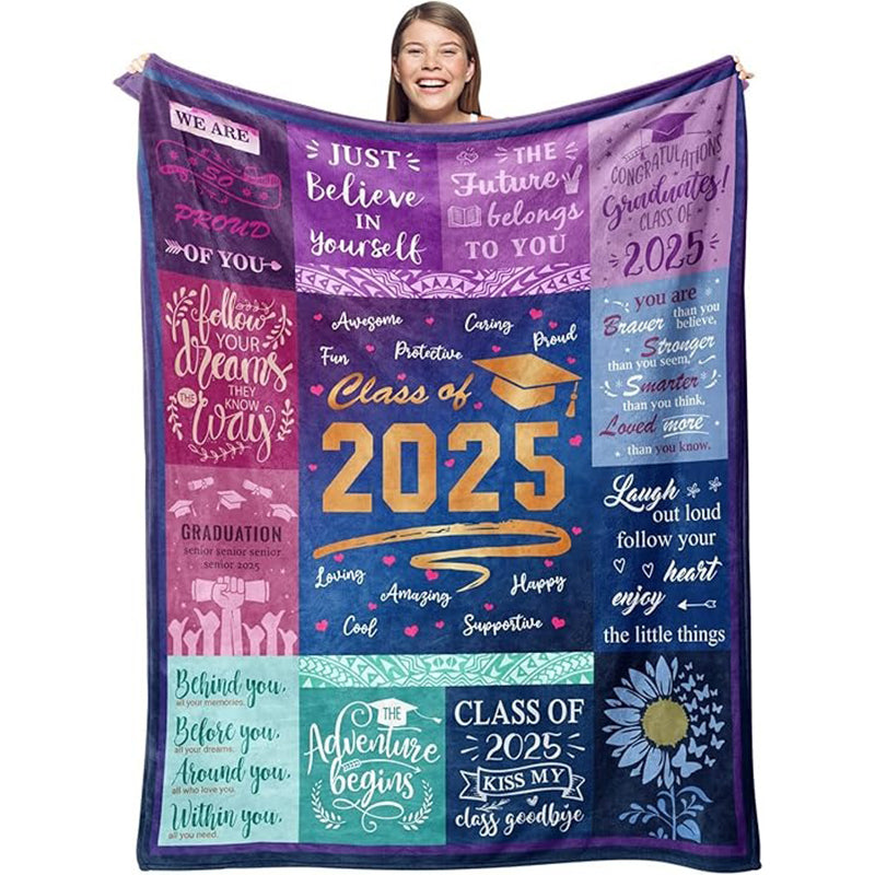 Graduation Gifts Blanket - Graduation Gifts for Her Him