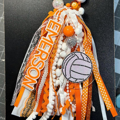 Bag Tag / Sports Bag Charm / Personalized Gifts