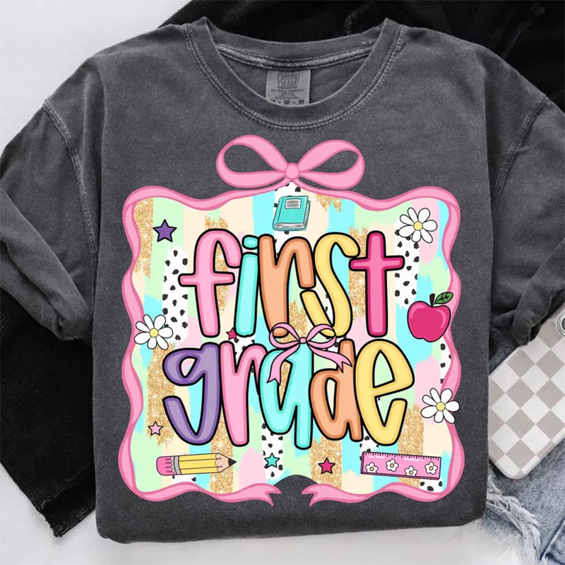 Preppy Pre-K Shirt Back To School Shirt, Personalized Hello Pre-k Tee