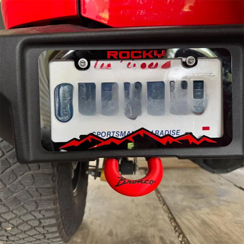 Mountain License Plate Frame Cover
