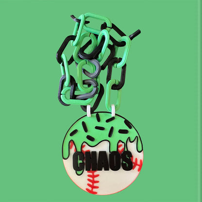 Baseball drip , drip , baseball ice cream , swag , melt , sport chains