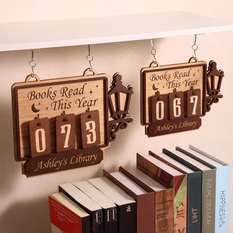 Personalized Books Read Tracker - Books Read This Year
