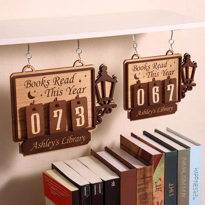 Personalized Books Read Tracker - Books Read This Year