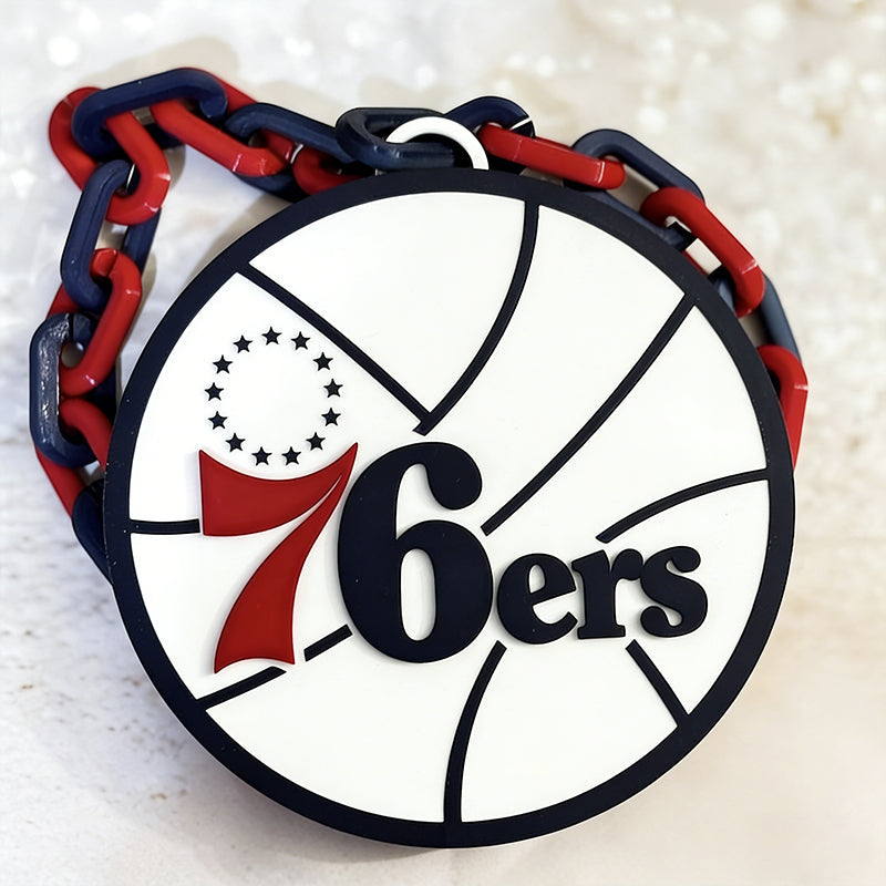 Custom Sports Turnover Chain, Oversized Medallion, Team mascot, Custom Colors, Any Logo